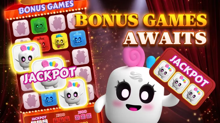 Vibrant slot machines with golden coins