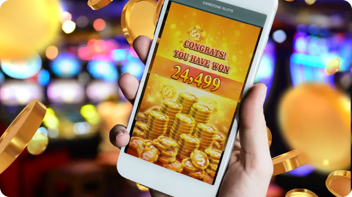 Glowing progressive jackpot meter